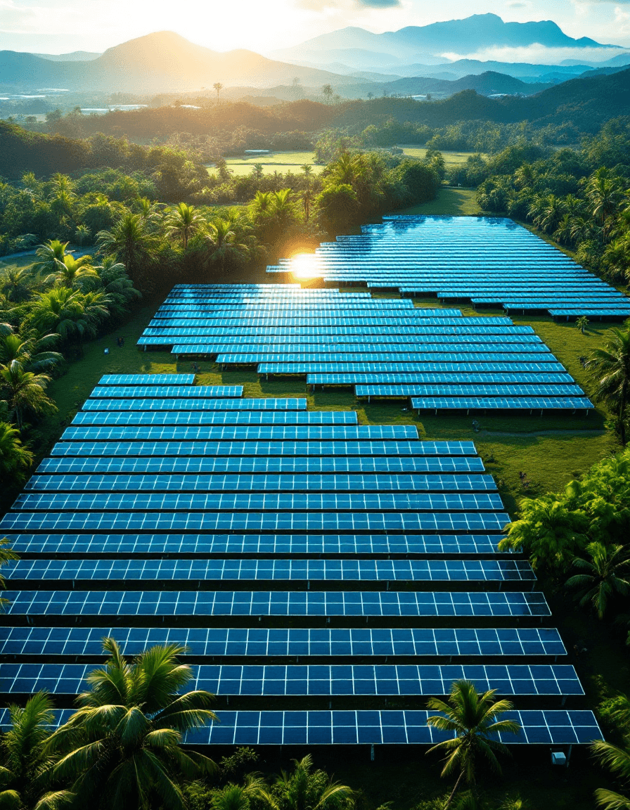 Processus d'installation de panneaux solaires